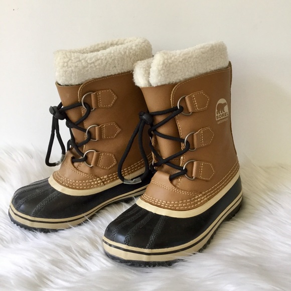 Sorel Other - Sorel Youth Waterproof Leather Boots, 1